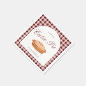 かわいこちゃんパイベイビーシャワーナプキン スタンダードカクテルナプキン (角)