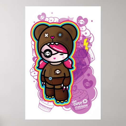 かわいこちゃんパイポスター ポスター (正面)