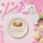 かわいこちゃんパイ感謝祭ベビーシャワープレート ペーパープレート (パーティー)