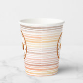 かわいこちゃんパイ感謝祭ベビーシャワー紙カップ 紙コップ (右)