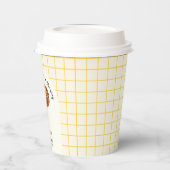 かわいこちゃんパイ感謝祭秋ベビーシャワー 紙コップ (左)