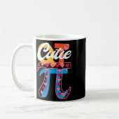 かわいこちゃんパイ日数学先生数学者マット コーヒーマグカップ (左)