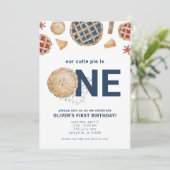 かわいこちゃんパイ最初の誕生日パーティーの招待 招待状 (スタンド正面)