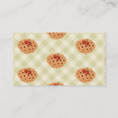 かわいこちゃんパイ秋ベビーのための赤ちゃんシャワーブック エンクロージャーカード (裏面)