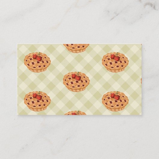 かわいこちゃんパイ秋ベビーのための赤ちゃんシャワーブック エンクロージャーカード (裏面)