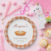 かわいこちゃんパイ秋ベビーシャワー紙プレート ペーパープレート (パーティー)