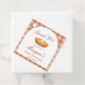 かわいこちゃんパイ秋ベビーシャワー フェイバータグ (インサイチュ)