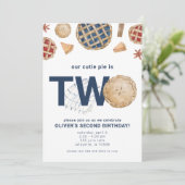 かわいこちゃんパイ第2バースデーパーティーの招待 招待状 (スタンド正面)