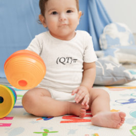 かわいこちゃんパイ等式パイ日用シャツ ベビーボディスーツ