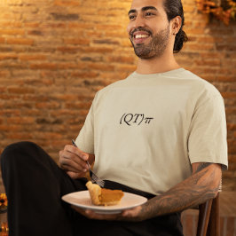 かわいこちゃんパイ等式パイ日用シャツ Tシャツ