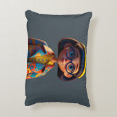 かわいこちゃんパイ装飾装飾用クッション アクセントクッション (裏面(縦))