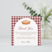 かわいこちゃんパイ誕生日サンキューカード サンキューカード (スタンド正面)