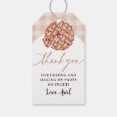 かわいこちゃんパイ誕生日パーティーありがとう ギフトタグ (裏面)