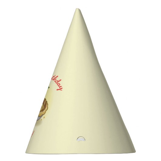 かわいこちゃんパイ誕生日パーティーキッズさくらんぼ パーティーハット (右)