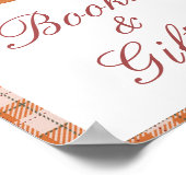 かわいこちゃんパイ赤ちゃんシャワーブック&ギフトサイン ポスター (角)