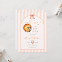 かわいこちゃんパイ赤ちゃんシャワー