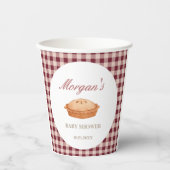 かわいこちゃんパイ赤ちゃんシャワー 紙コップ (正面)
