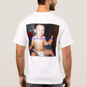 かわいこちゃんパイ Tシャツ (裏面)