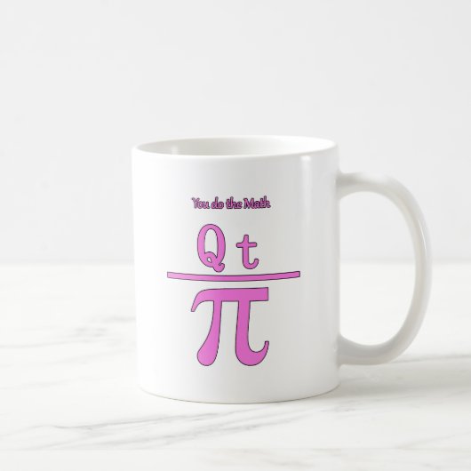 かわいこちゃんパイQT Pi コーヒーマグカップ (右)