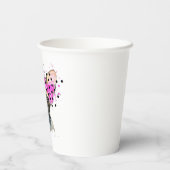 かわいこちゃんフレンチブルドッグ 紙コップ (裏面)