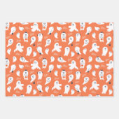 かわいこちゃんブハロウィーン ラッピングペーパーシート (正面)