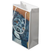 かわいこちゃんブラックハバニーズ スモールペーパーバッグ (裏面アングル)