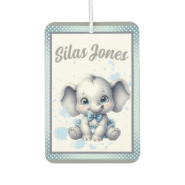 かわいこちゃんブルーエレファントリトルピーナッツ カーエアーフレッシュナー