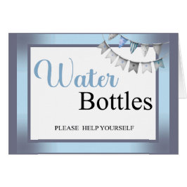 かわいこちゃんブルーエレファント – 小さなピーナッツウォーターボトル