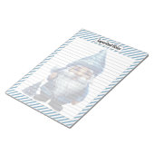 かわいこちゃんブルークリスマス ノートパッド (アングル)