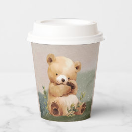 かわいこちゃんベビーベアウォーター色ベビーシャワー 紙コップ