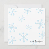 かわいこちゃんホッキョクグマ 招待状 (裏面)