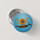 かわいこちゃんモンスターボタン 缶バッジ (正面&裏面)