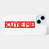 かわいこちゃん円スタンプ Case-Mate iPhoneケース (裏面 (横))