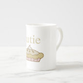 かわいこちゃん円 ボーンチャイナマグカップ (正面右)