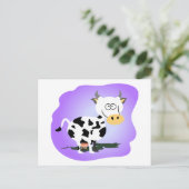 かわいこちゃん小牛 ポストカード (スタンド正面)