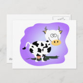 かわいこちゃん小牛 ポストカード (正面/裏面)