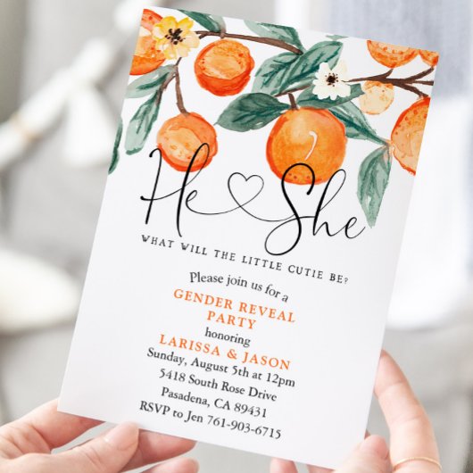 かわいこちゃん性別の表示パーティー 招待状