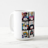 かわいこちゃん恐怖 コーヒーマグカップ (正面左)