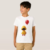 かわいこちゃん恐怖 Tシャツ (正面フル)