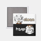 かわいこちゃん漫画食洗機磁石 マグネット (正面/裏面)