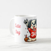 かわいこちゃん犬 コーヒーマグカップ (正面左)