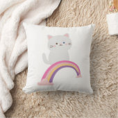 かわいこちゃん猫 クッション (ブランケット)