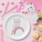 かわいこちゃん猫 ペーパープレート (パーティー)