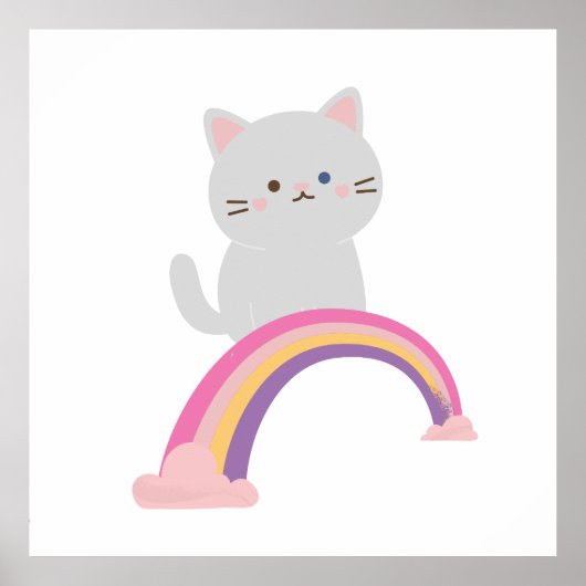 かわいこちゃん猫 ポスター (正面)