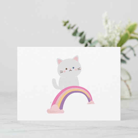 かわいこちゃん猫 招待状 (スタンド正面)