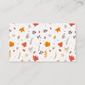 かわいこちゃん用男女兼用パイブックベビー エンクロージャーカード (裏面)