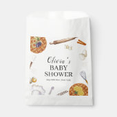 かわいこちゃん素朴ベーキングパイベイビーシャワー フェイバーバッグ (正面)