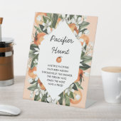 かわいこちゃん赤ちゃんシャワーおしゃぶり狩りゲームサイン 台座サイン (インサイチュ)