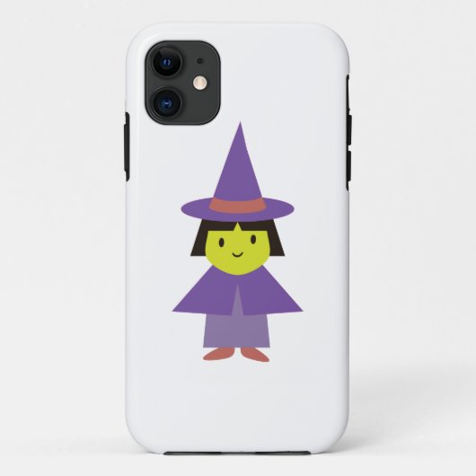 かわいこちゃん魔女 Case-Mate iPhoneケース (裏面)