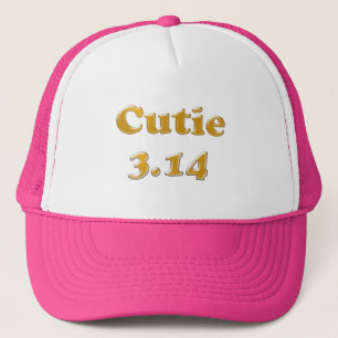 かわいこちゃん3.14 Pi日 キャップ